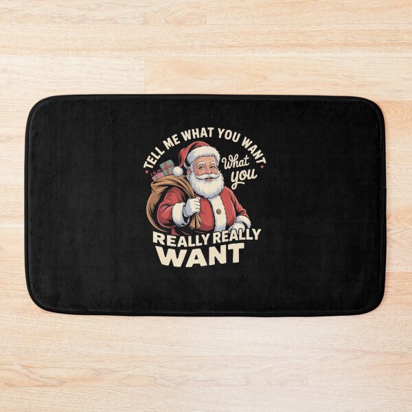 Item preview, Tell Me What You Want Santa Christmas designed and sold by HeinzanoWeno.
