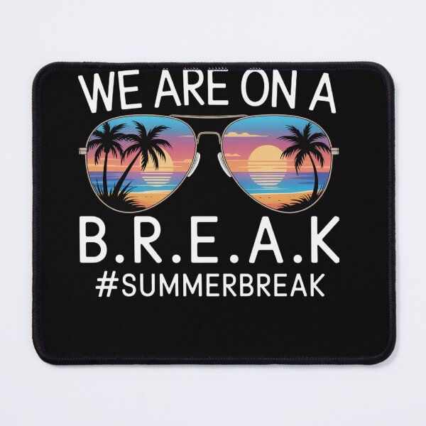 Item preview, We Are On A Break Teacher Glasses Summer Break designed and sold by SiegridOffical.