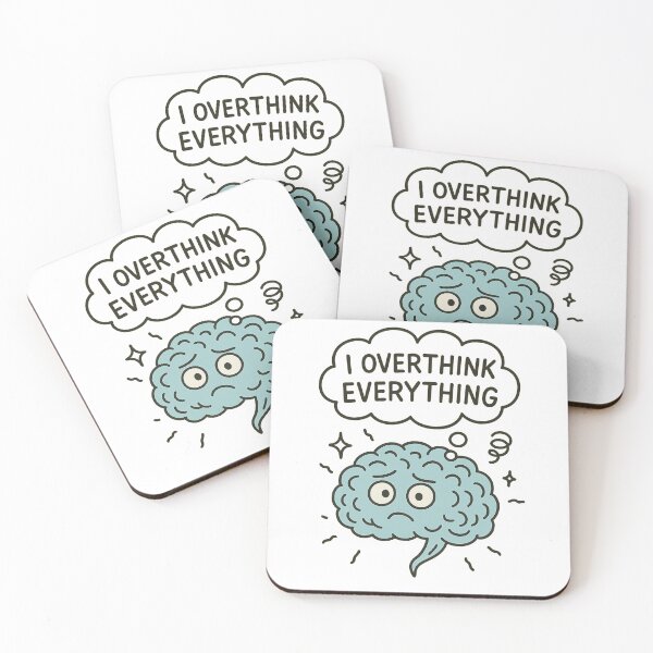 Item preview, Overthinking Is My Superpower designed and sold by HiteshArt111.
