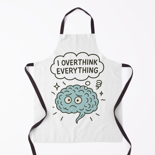 Item preview, Overthinking Is My Superpower designed and sold by HiteshArt111.
