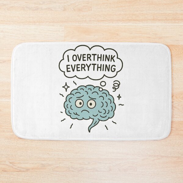 Item preview, Overthinking Is My Superpower designed and sold by HiteshArt111.