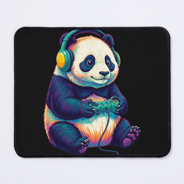 Item preview, Panda Gaming Gamer Funny designed and sold by FemmeForge.