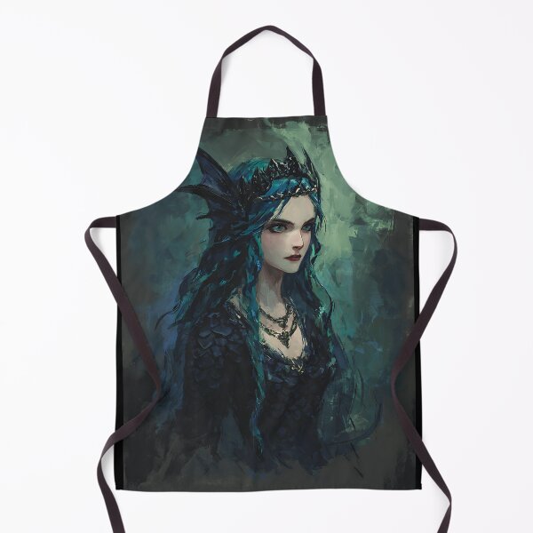 Item preview, Fantasy Dark Mermaid Siren Art designed and sold by bapupa.