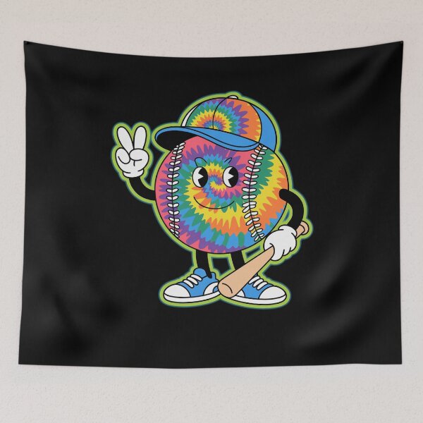 Item preview, Tie Dye Baseball Game Day designed and sold by HeinzanoWeno.