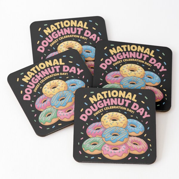 Item preview, National doughnut day designed and sold by DreamOnShirts.