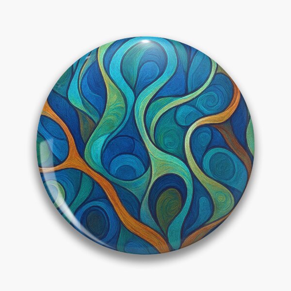 Item preview, Interwoven shapes in a flow of color designed and sold by Sigtrix.