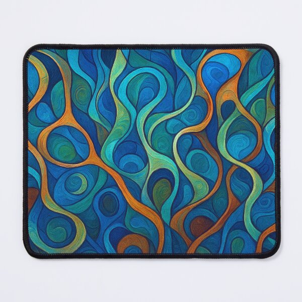 Item preview, Interwoven shapes in a flow of color designed and sold by Sigtrix.