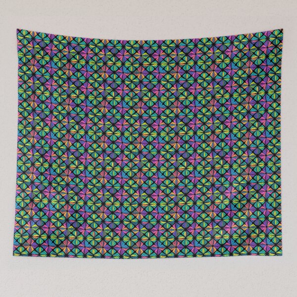 Item preview, Geometric design, colorful lines, curves, and surfaces designed and sold by G-M-Designs.