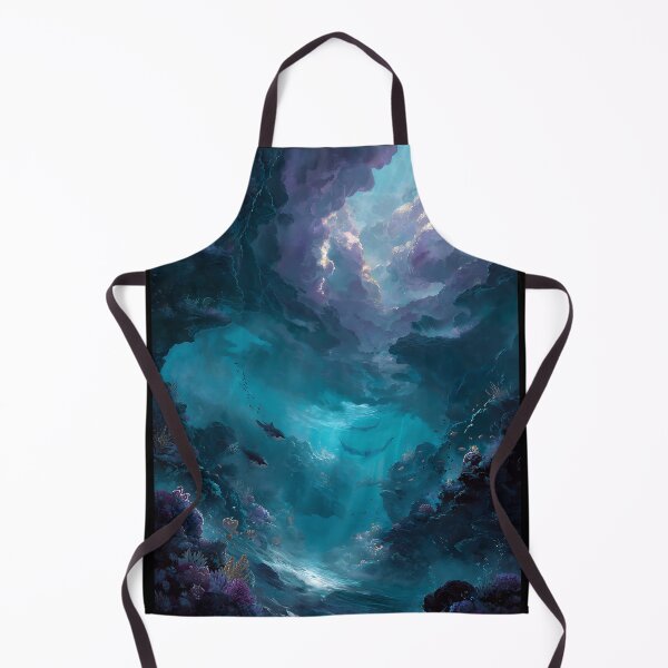 Item preview, Deep Sea Abyss Magic Fantasy Art designed and sold by bapupa.