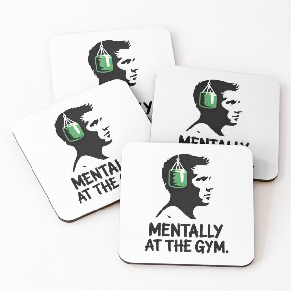Item preview, Mentally At The Gym. – Minimalist Fighter Street Art Design designed and sold by WSPrintCrafter.