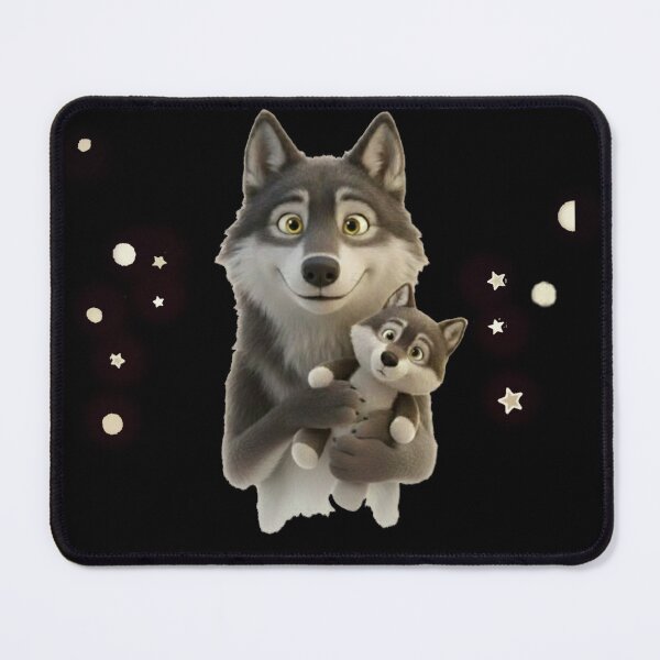 Item preview, No One Should Be Alone at Christmas: A Wolf's Message of Love designed and sold by Magounette.