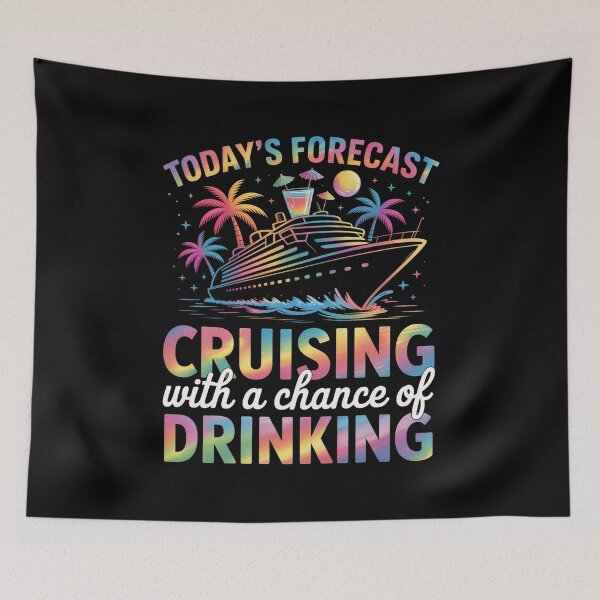Item preview, Today'S Forecast Cruising With A Chance Of Drinking 2026 designed and sold by HeinzanoWeno.