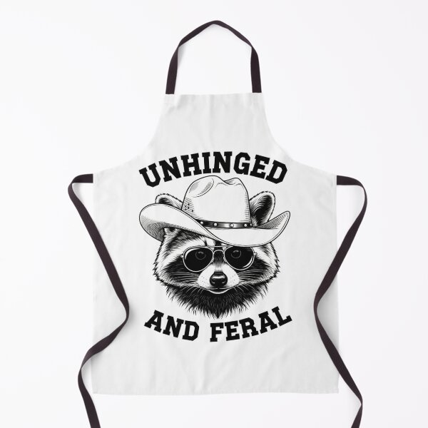 Item preview, Unhinged Feral Raccoon Cowboy Hat Sunglasses Cool Animal Design designed and sold by MotivaChic.