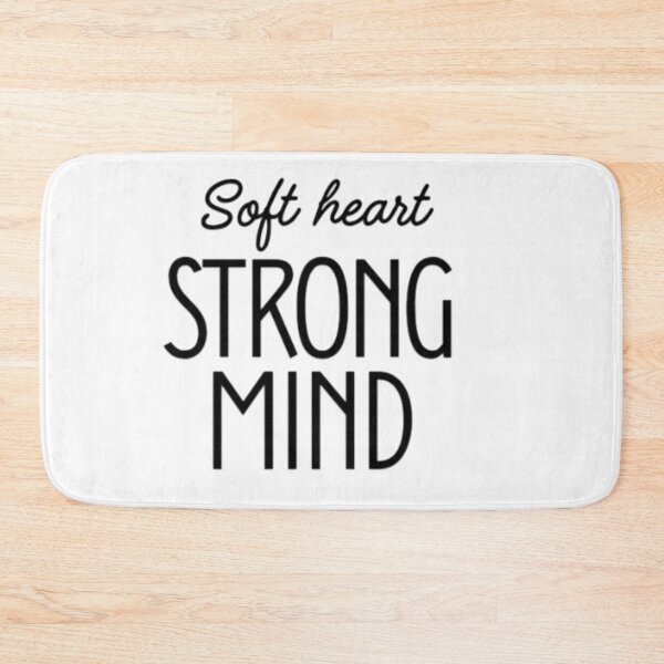 Item preview, Soft Heart Strong Mind | Inspirational Mindset Quote designed and sold by Haevora.