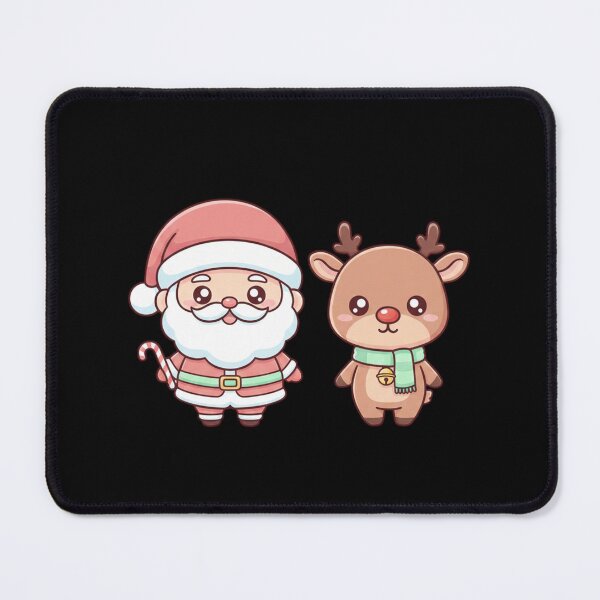 Item preview, Chibi style Santa Claus and Rudolph designed and sold by KLSproduct.