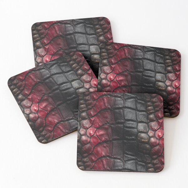 Item preview, Edgy Deluxe crocodile Skin Pattern For Jungle Theme Fan designed and sold by RoyalStarsPatts.
