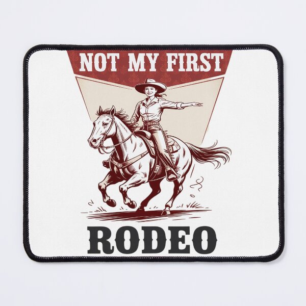 Item preview, Western Cowgirl Not My First Rodeo designed and sold by SiegridOffical.