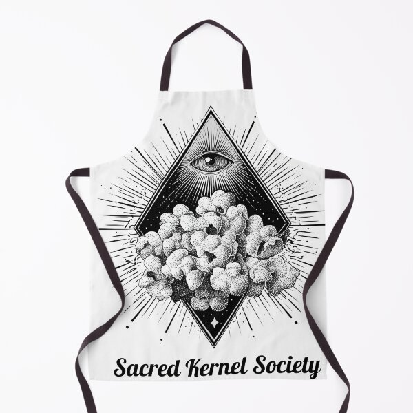 Item preview, Sacred Kernel Society Popcorn and All-Seeing Eye Design designed and sold by Anastasiia Yurevych.
