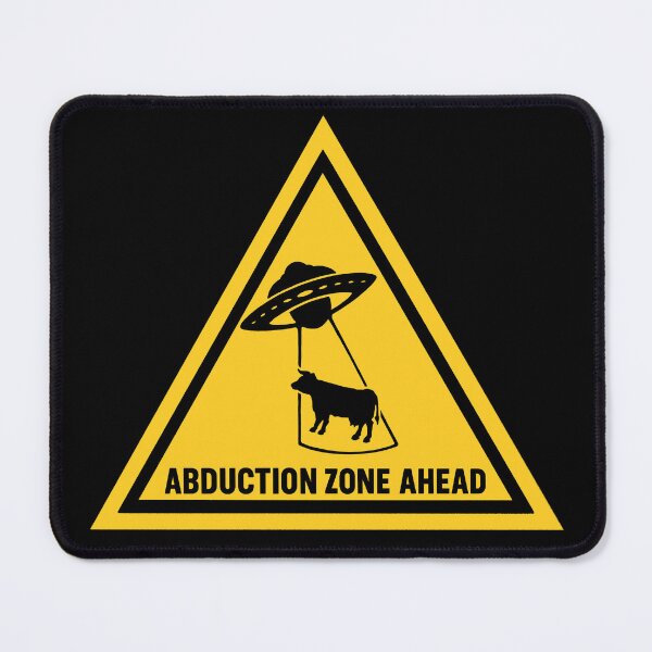 Item preview, Abduction Zone Ahead designed and sold by SoulArtLove.