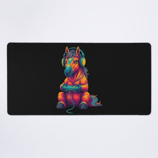 Item preview, Gamer Horse Gaming Headphones Joystick Funny designed and sold by FemmeForge.