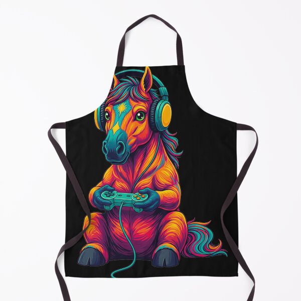 Item preview, Gamer Horse Gaming Headphones Joystick Funny designed and sold by FemmeForge.