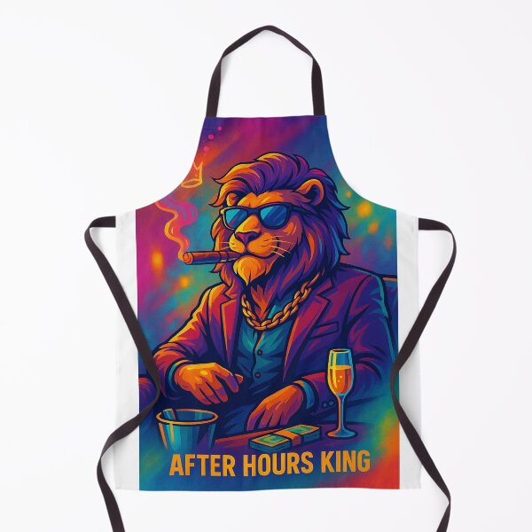 Item preview, After Hours King – Cool Lion Boss Nightlife Art designed and sold by the-dovlat.