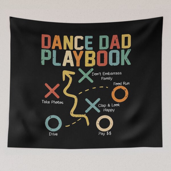 Item preview, Dance Dad Comp Funny Playbook Dancing Daddy Proud Dancer Dad designed and sold by vaharisanic.