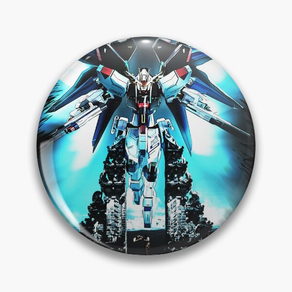 Item preview, freedom gundam seed in bali artwork illustration  designed and sold by sabartgunpla.
