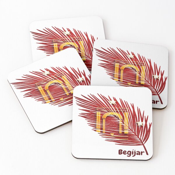 Item preview, Abstract Flag of Begíjar – Feather Shape Design designed and sold by ArteJorge48.