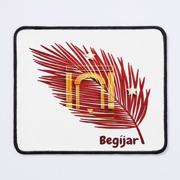 Item preview, Abstract Flag of Begíjar – Feather Shape Design designed and sold by ArteJorge48.