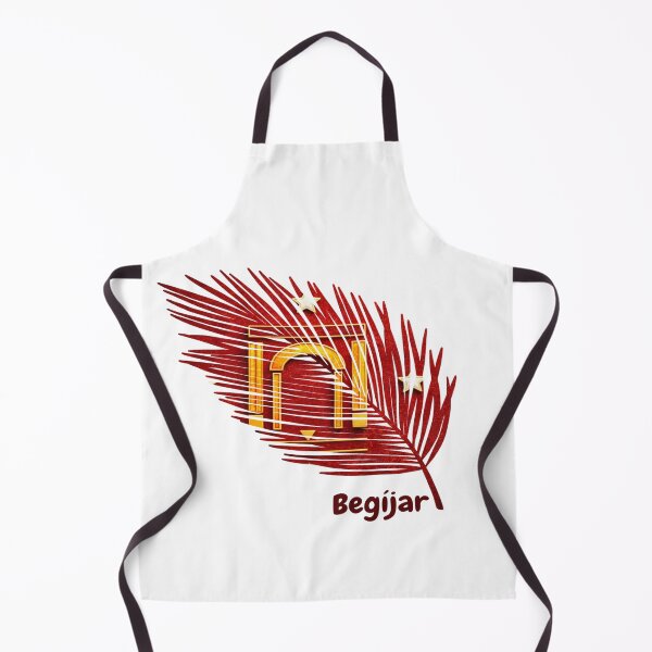 Item preview, Abstract Flag of Begíjar – Feather Shape Design designed and sold by ArteJorge48.