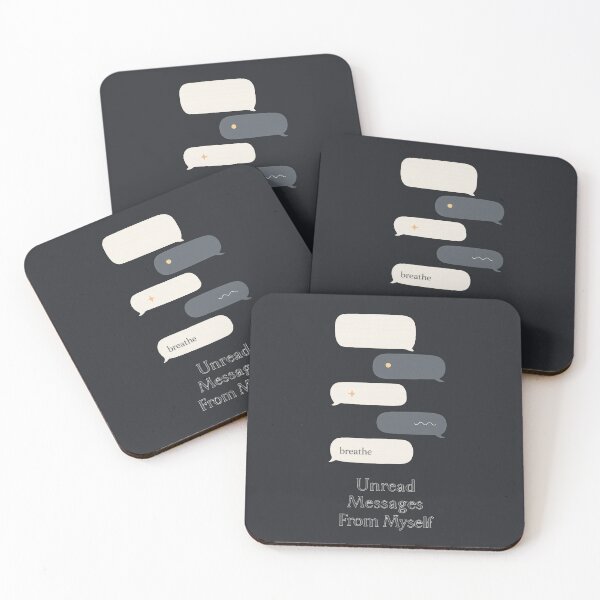 Item preview, Unread Messages From Myself | Quiet Self-Reflection Design designed and sold by Ombrya.
