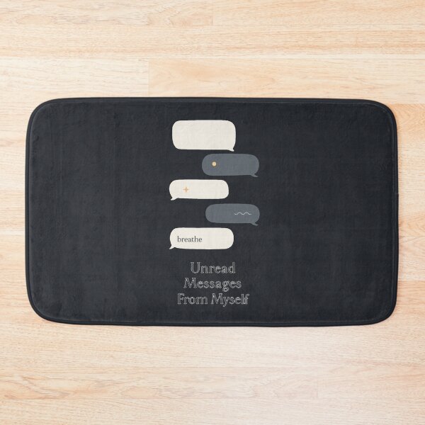 Item preview, Unread Messages From Myself | Quiet Self-Reflection Design designed and sold by Ombrya.