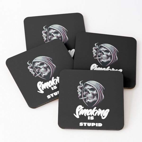 Item preview, Smoking is Stupid Skull Smoking  designed and sold by CeliaZnx.