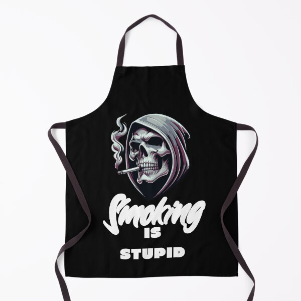 Item preview, Smoking is Stupid Skull Smoking designed and sold by CeliaZnx.