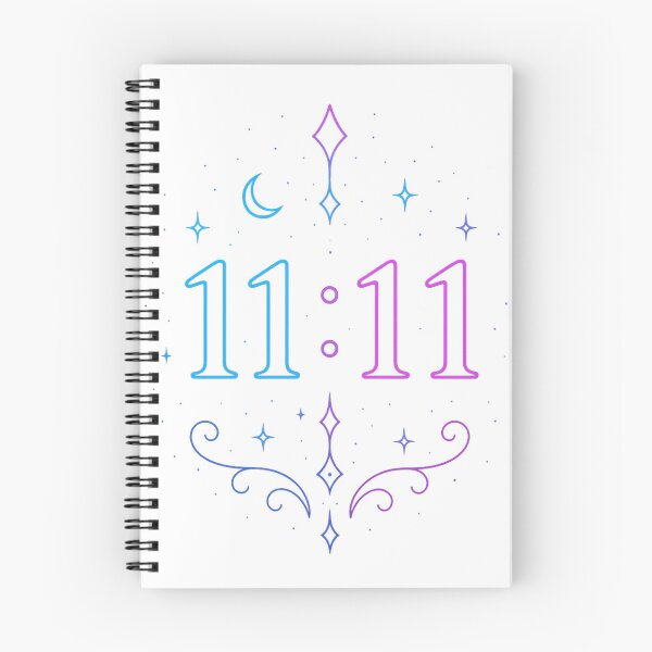 Item preview, 11:11 Neon Angel Number Art designed and sold by HiteshArt111.