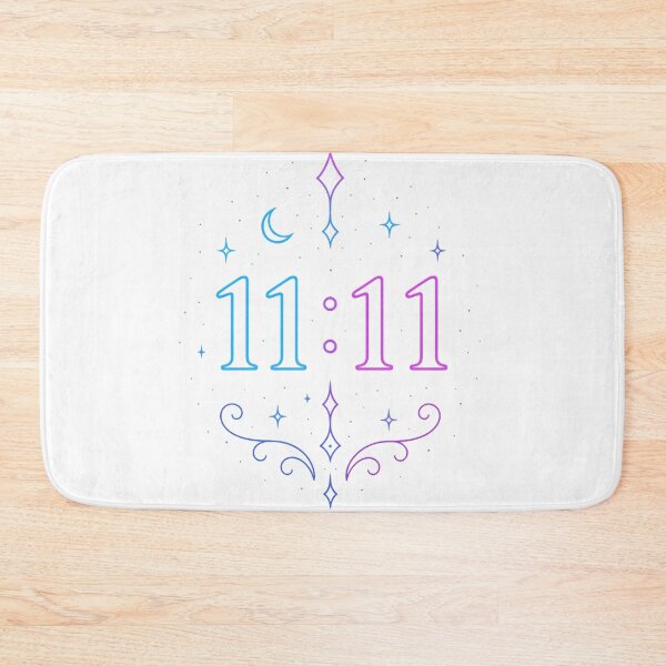 Item preview, 11:11 Neon Angel Number Art designed and sold by HiteshArt111.