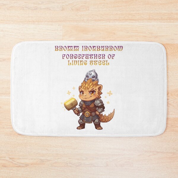 Item preview, Bromm Ironburrow – Forgefather of Living Steel | Monzora Metalbender designed and sold by Monzora.
