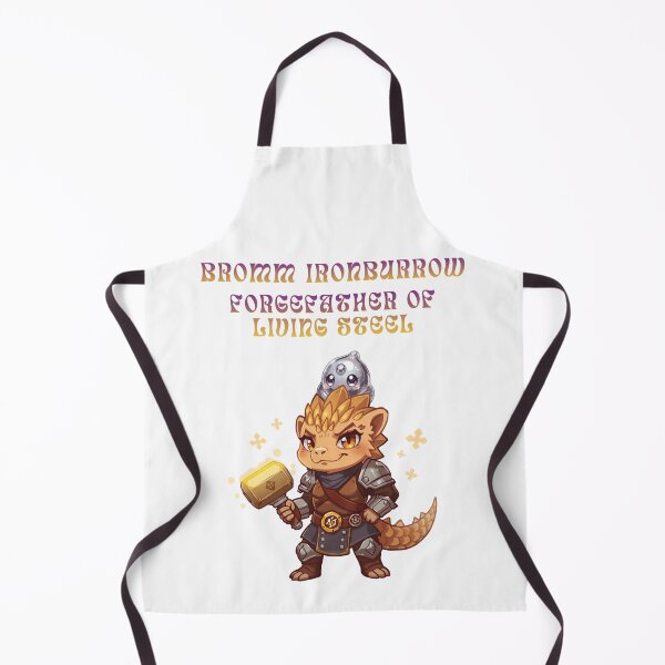Item preview, Bromm Ironburrow – Forgefather of Living Steel | Monzora Metalbender designed and sold by Monzora.