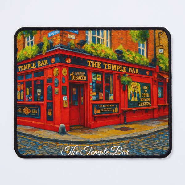 Item preview, The Temnple Bar area Dublin oil painting format designed and sold by OliDesigns.