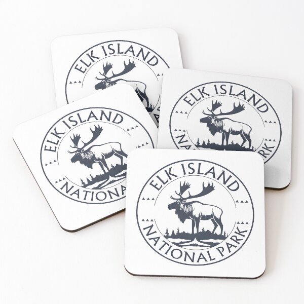 Item preview, Elk Island National Park - Canada  designed and sold by GoodOldVintage.