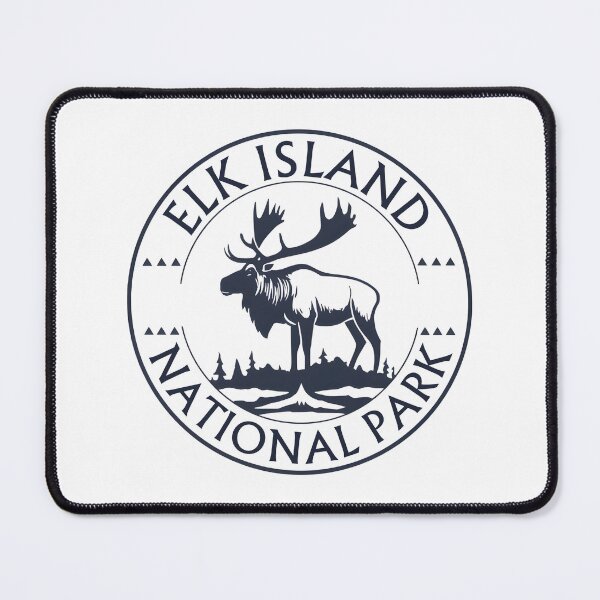 Item preview, Elk Island National Park - Canada designed and sold by GoodOldVintage.