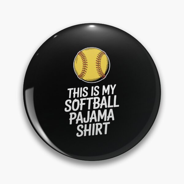 Item preview, This Is My Softball Pajama designed and sold by HeinzanoWeno.