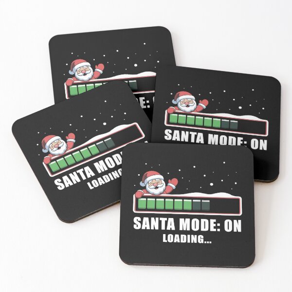 Item preview, Santa Mode: ON – Christmas Loading in Progress designed and sold by emilianaka.