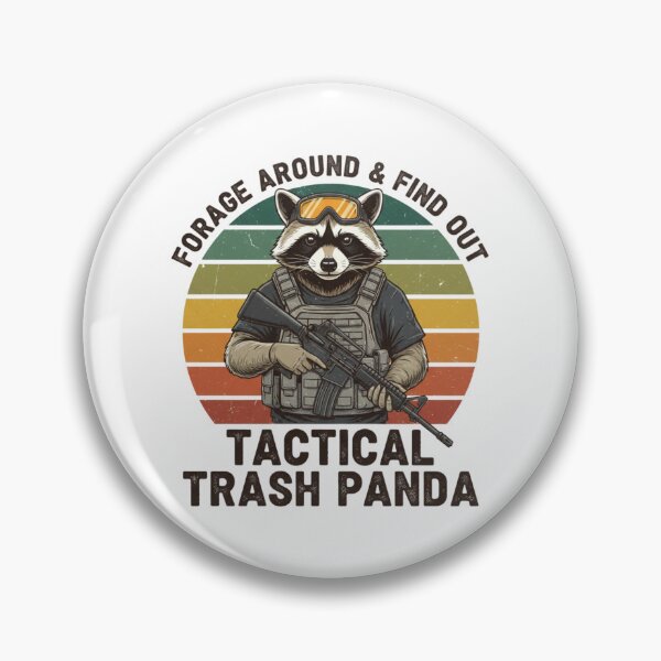 Item preview, Tactical Trash Panda Forage Around Find Out Military designed and sold by MotivaChic.
