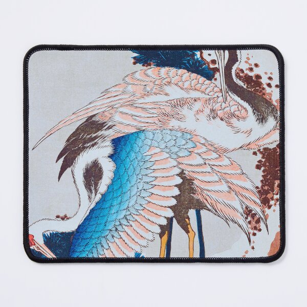 Item preview, Hiroshige Cranes and Snowy Pine - Vintage Japanese Winter Art designed and sold by Open Canvas.