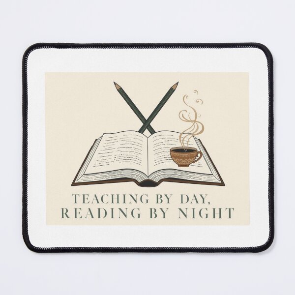Item preview, Teacher Reader – Teaching by Day, Reading by Night designed and sold by Scattered-Words.