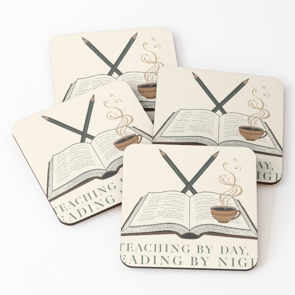 Item preview, Teacher Reader – Teaching by Day, Reading by Night designed and sold by Scattered-Words.