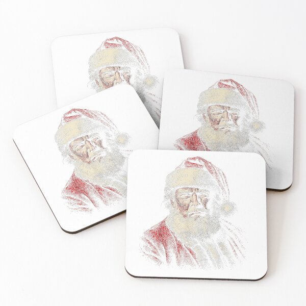 Item preview, ?️- Trump Santa Claus Engraving Portrait - Funny Political Christmas Gift designed and sold by waebox.