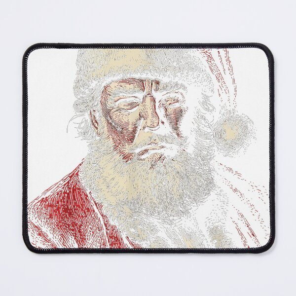 Item preview, ?️- Trump Santa Claus Engraving Portrait - Funny Political Christmas Gift designed and sold by waebox.